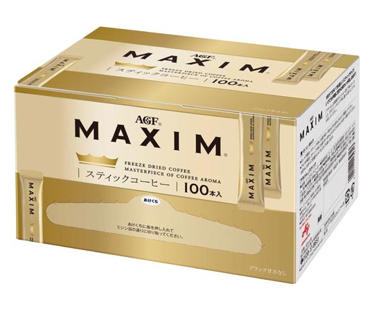 味の素AGF マキシム インスタントスティック 100本 13687 1箱※軽（ご注文単位1箱）【直送品】