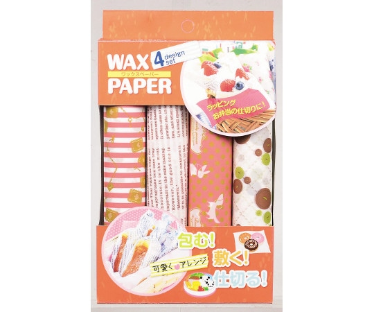 パール金属 アレンジDECO ワックスペーパー 21.8×25cm 32枚入 カジュアル D-1161 1袋(ご注文単位1袋)【直送品】