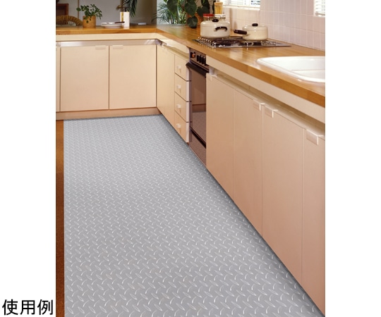 明和グラビア ビニフローリン 20m巻 シルバー YA-2 1本(ご注文単位1本)【直送品】