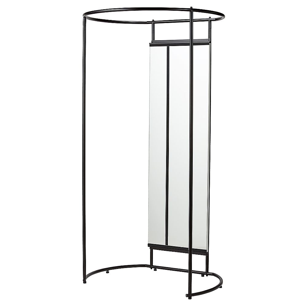 ストア・エキスプレス スチールパイプフィッティングルーム ブラック 61-810-4-1 1台（ご注文単位1台）【直送品】