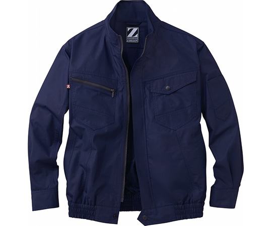 自重堂 空調服長袖ブルゾン ネービー 4L 74020 1枚(ご注文単位1枚)【直送品】