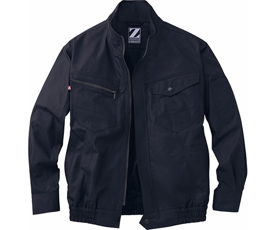 自重堂 空調服長袖ブルゾン シックブラック 5L 74020 1枚(ご注文単位1枚)【直送品】
