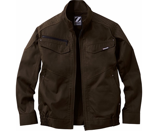 自重堂 空調服長袖ブルゾン オリーブ LL 74030 1枚(ご注文単位1枚)【直送品】