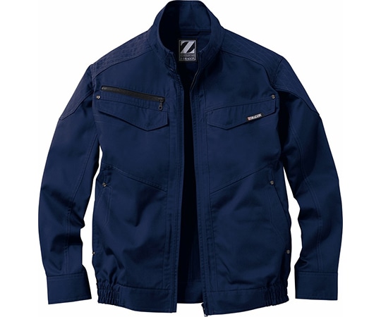 自重堂 空調服長袖ブルゾン ネービー LL 74030 1枚(ご注文単位1枚)【直送品】