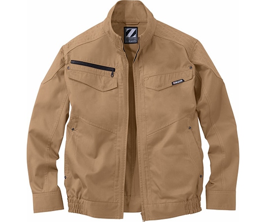 自重堂 空調服長袖ブルゾン キャメル 5L 74030 1枚(ご注文単位1枚)【直送品】