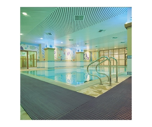 プラスティックエクストゥルーダ ヘロンリブ ダークグレー H2K050X10DG 1巻(ご注文単位1巻)【直送品】