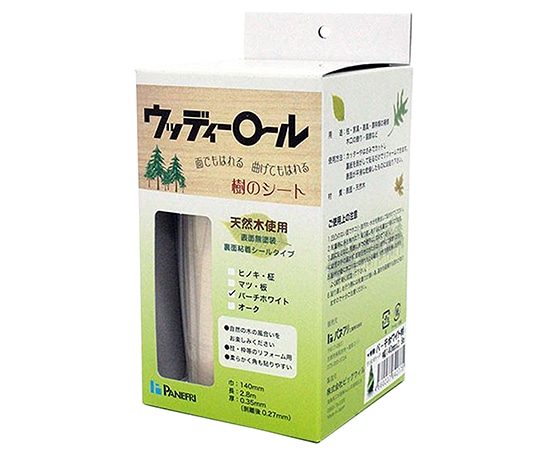 パネフリ工業 ウッディーロール樹のシート柱用 140mm×2.8m×0.35mm WRN-9000-01 1巻(ご注文単位1巻)【直送品】