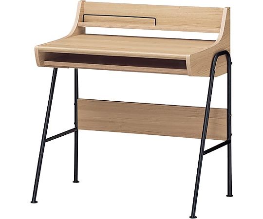 白井産業 パソコンデスクパソプリ ナチュラル PPR-8580DESKNA 1台(ご注文単位1台)【直送品】