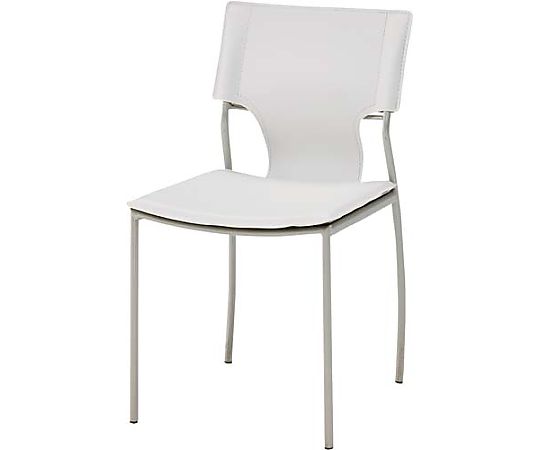 ガルト モノトーンアドチェア ホワイト 2脚セット Z-C-2307WH-C 1セット(ご注文単位1セット)【直送品】