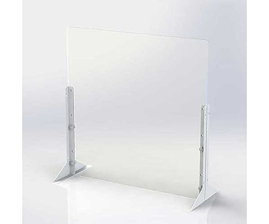 アズワン 600x600mm 飛沫感染防止パーテーション EA954EA-61 1台(ご注文単位1台)【直送品】