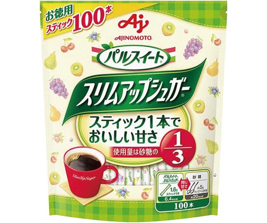 味の素 スリムアップシュガースティック 1袋(100本入) 178490 1袋※軽（ご注文単位1袋）【直送品】