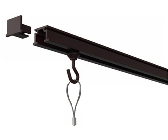 福井金属工芸 ピクチャーレールセット600mm 3351-B 1個（ご注文単位1個）【直送品】