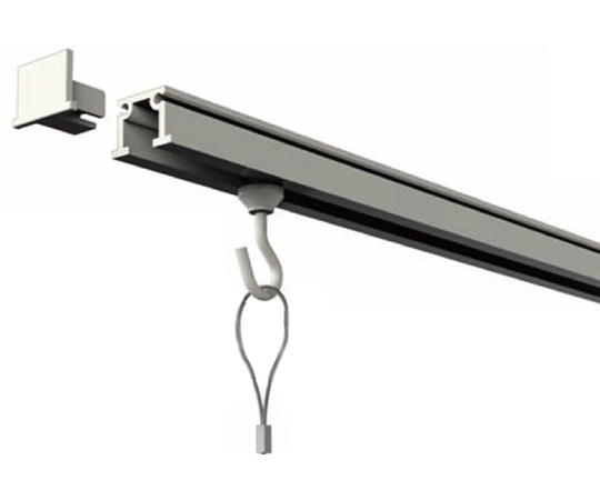 福井金属工芸 ピクチャーレールセット600mm 3351-W 1個（ご注文単位1個）【直送品】