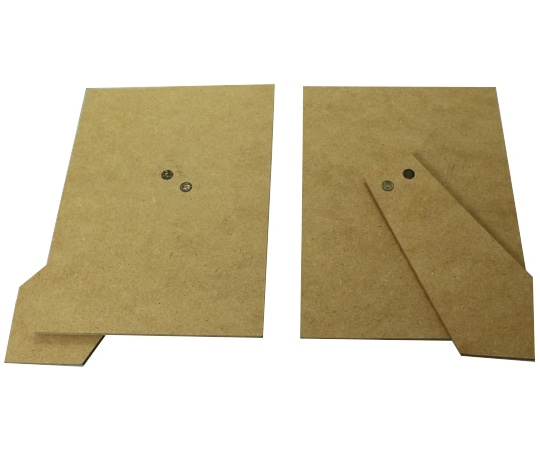 福井金属工芸 フォトスタンド用足付裏板129×89 1セット(400枚入) 6114 1セット（ご注文単位1セット）【直送品】