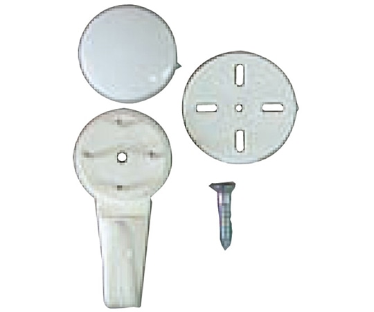 福井金属工芸 プラスチック製コンクリートハンガー大 2個入 F-0420 1個（ご注文単位1個）【直送品】