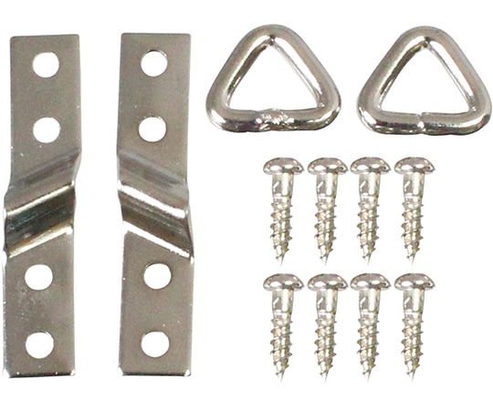 福井金属工芸 ホワイト吊カン 1セット(100組入) 6401 1セット（ご注文単位1セット）【直送品】