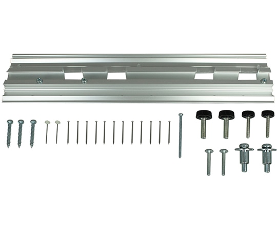 ベルク テレビ壁掛けレール 300 シルバー M-5051 1セット（ご注文単位1セット）【直送品】