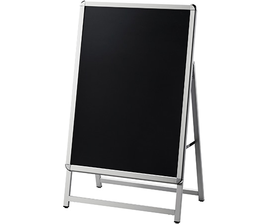 光 アルミ枠ポスターパネルスタンド片面シルバー 1100×655×395 PSTK215 1個（ご注文単位1個）【直送品】