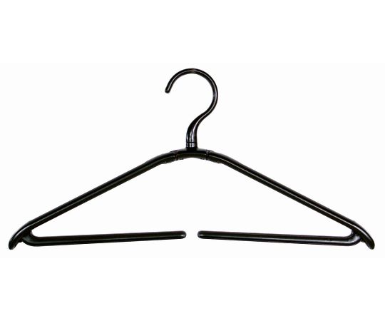 シンコハンガー 折りたたみハンガー ブラック 20本入  1箱（ご注文単位1箱）【直送品】