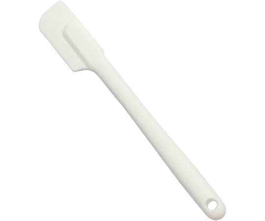 ユーロキッチン 一体型シリコンスパチュラ スタンダード 小 白(ホワイト)シリコンへら  1個（ご注文単位1個）【直送品】