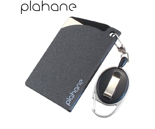 ユーロキッチン ミニマルパスケース プラハネ(リール付き) PLA001BK 1個(ご注文単位1個)【直送品】