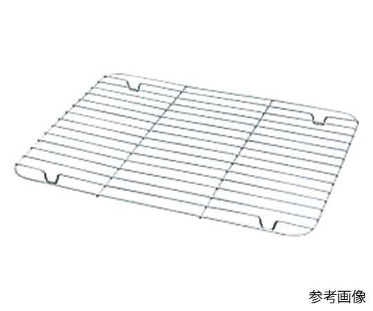 カンダ アルマイト標準バット用アミ(クロームメッキ) 6号  1個（ご注文単位1個）【直送品】