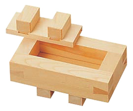 アズワン 檜 押型 バッテラ  1個（ご注文単位1個）【直送品】