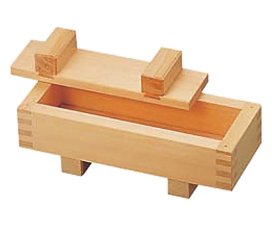 アズワン 檜 京さば寿司器  1個（ご注文単位1個）【直送品】
