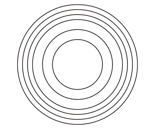 アズワン 厚口野菜抜 3PC 丸  1個（ご注文単位1個）【直送品】