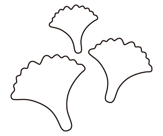 アズワン 生抜 3PC 銀杏  1個（ご注文単位1個）【直送品】