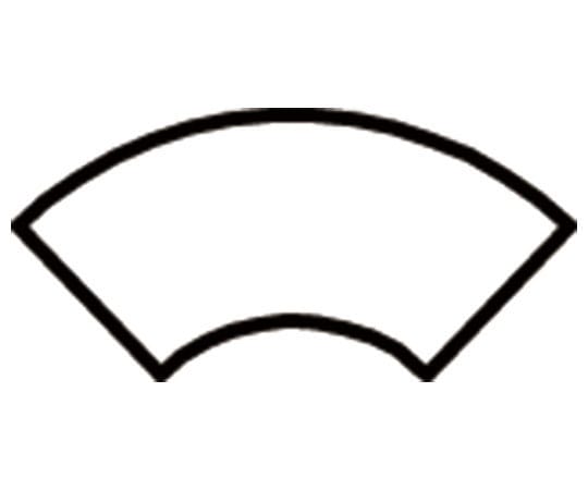 アズワン 生抜 極小 末広  1個（ご注文単位1個）【直送品】