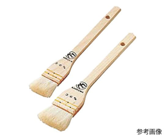 アズワン 木柄白ハケ 75mm  1個（ご注文単位1個）【直送品】