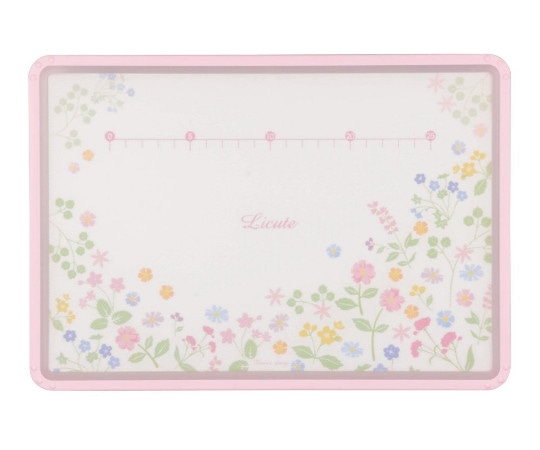 パール金属 Licute 軽くて滑りにくいまな板 フラワーダイアリー C-1237 1枚（ご注文単位1枚）【直送品】