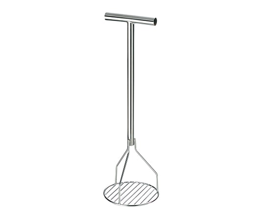 エムテートリマツ 18-8パイプ柄 給食マッシャー(大)  1個（ご注文単位1個）【直送品】