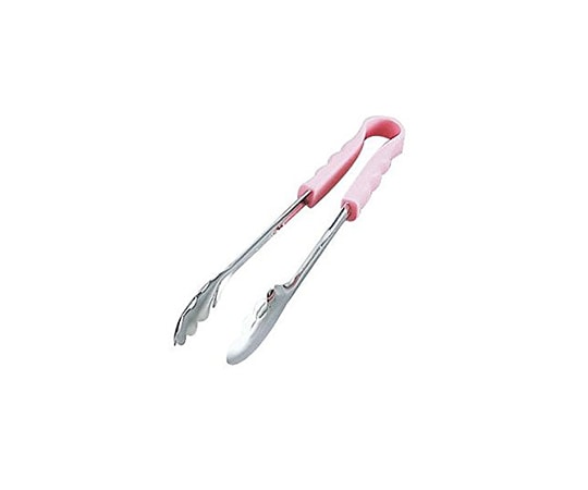 エムテートリマツ 抗菌Pc柄万能トング ピンク 2S-P 1個（ご注文単位1個）【直送品】