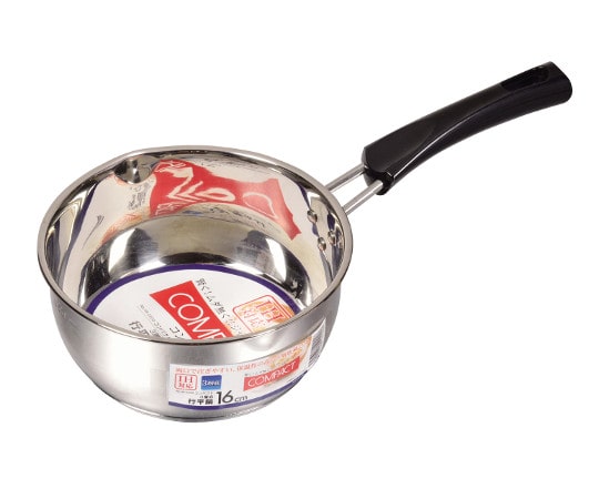 パール金属 コンパクト 3層底行平鍋 16cm HB-2200 1個（ご注文単位1個）【直送品】