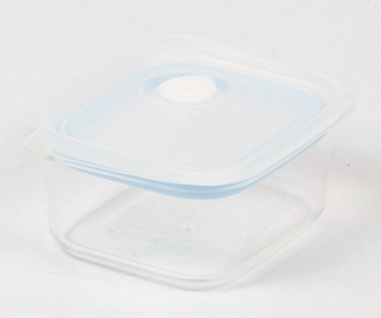 パール金属 Easy Clean 浅型密閉保存容器 S ブルー HB-2627 1個（ご注文単位1個）【直送品】