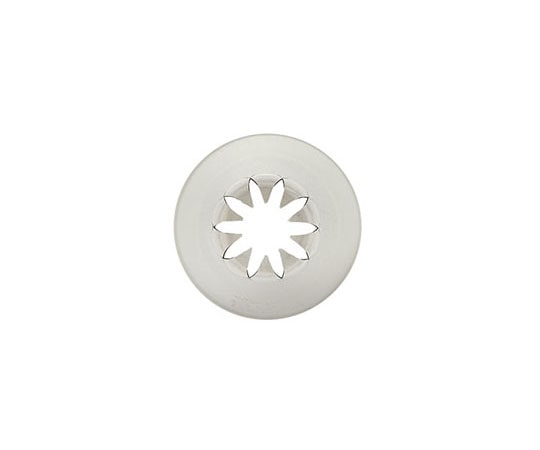 カンダ 口金 ディープカット 花 10切 #854 480202 1個（ご注文単位1個）【直送品】