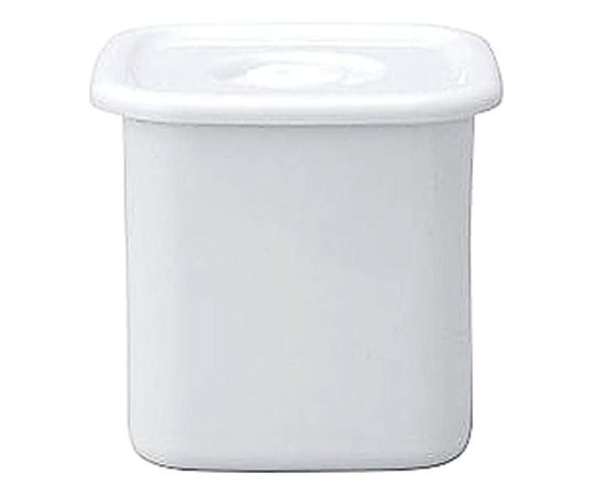 野田琺瑯 White Seriesスクウェア L密閉蓋付 WSM-L 1個（ご注文単位1個）【直送品】