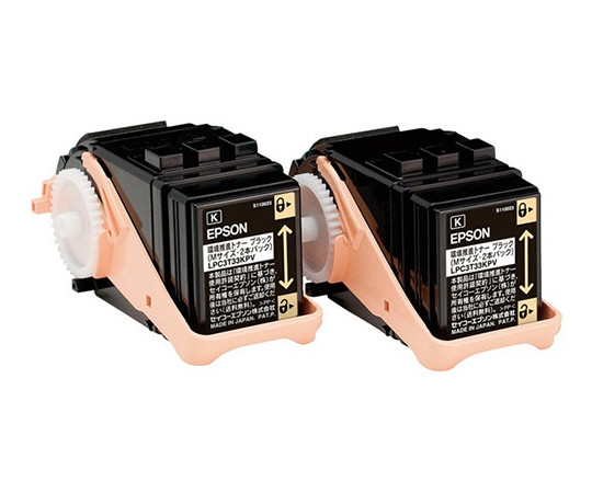 エプソン EPSON 環境推進トナー ブラック (Mサイズ×2) LPC3T33KPV 1本(ご注文単位1本)【直送品】