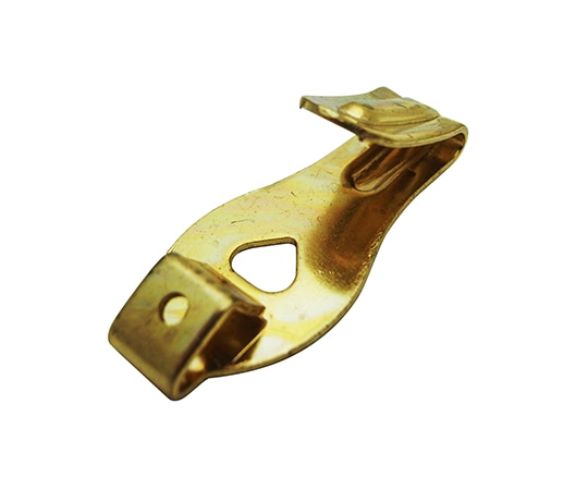 山口安製作所 額用金具 真鍮エックスフック 真鍮ミガキ 31mm×13mm 2個入 Y-7001-1 1セット(ご注文単位1セット)【直送品】