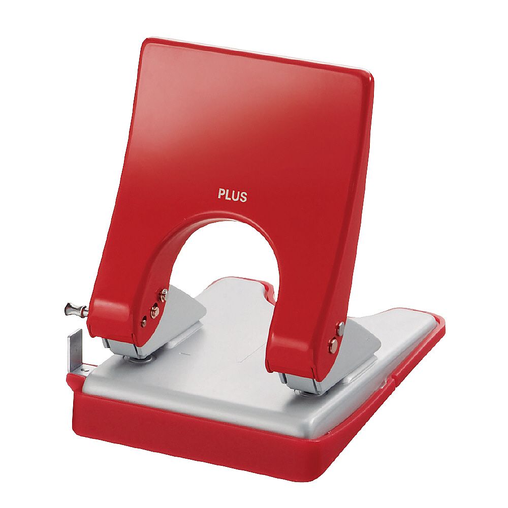 プラス パンチ フォース1/2 M レッド PU-830A 1個(ご注文単位1個)【直送品】