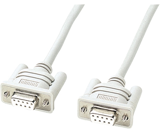 サンワサプライ RS-232Cケーブル モデム TA用 2m KRS-433XF2K 1本(ご注文単位1本)【直送品】