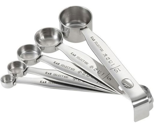 貝印 セレクト100 計量スプーン5pc 000DH3101 1個（ご注文単位1個）【直送品】