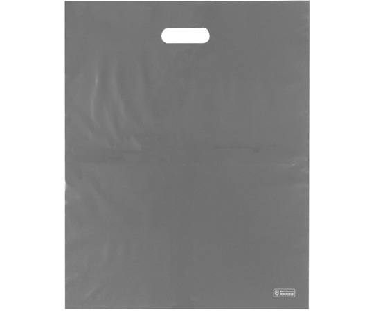 エスパック ポリ袋ハード L グレイ 50枚入  1袋（ご注文単位1袋）【直送品】