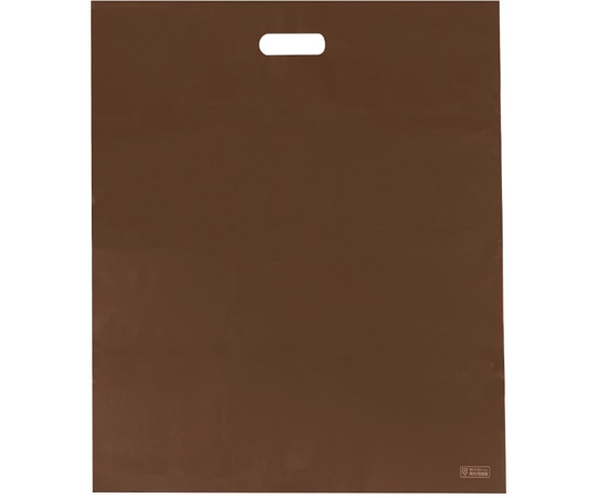 エスパック ポリ袋ハード LL ブラウン 50枚入  1袋（ご注文単位1袋）【直送品】