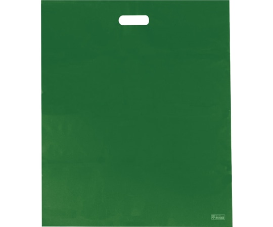 エスパック ポリ袋ハード LL ディープグリーン 50枚入  1袋（ご注文単位1袋）【直送品】