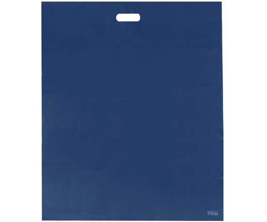 エスパック ポリ袋ハード 3L ネイビー 50枚入  1袋（ご注文単位1袋）【直送品】