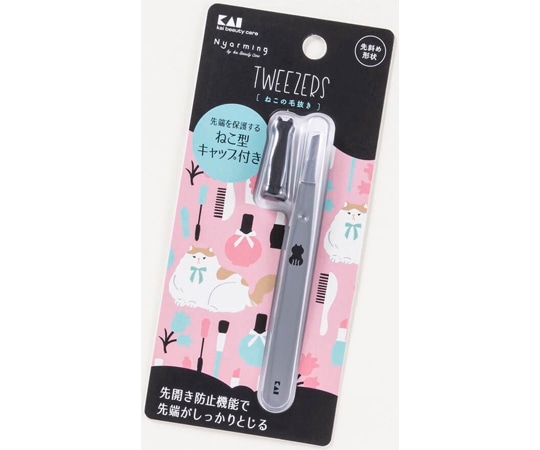 貝印 ねこの毛抜き 000HC2203 1個（ご注文単位1個）【直送品】