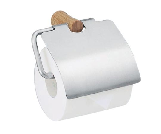 シロクマ ハミルトンペーパーホルダー白木ウッド CW-4 1個(ご注文単位1個)【直送品】